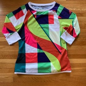 Adidas Adizero abstract tshirt size medium